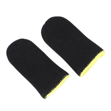 1/2 Pair Kitchen Finger Cover Gaming Finger Sleeve Breathable Fingertips