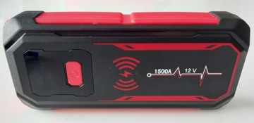 Стартер BOOSTER 1500A 16000 мАч PowerBank LCD Qi