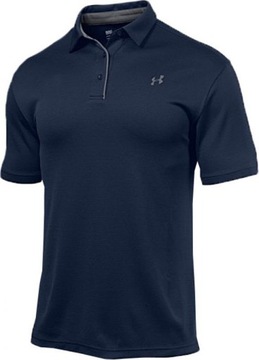 Koszulka Under Armour Tech Polo 1290140 410 granatowy S