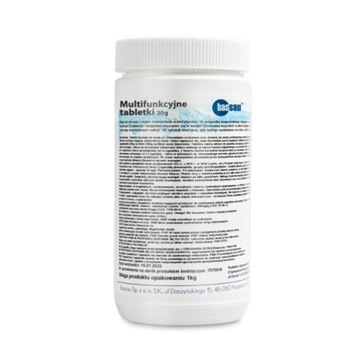 Aqua Chlor Multi 20g Bassau chemia basenowa 1kg