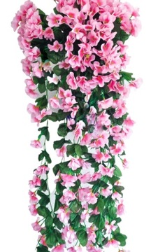 Искусственные цветы Цветочная гирлянда Белый висячий искусственный плющ Surfinia