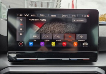 Seat Leon IV Sportstourer 1.5 eTSI (MHEV) 150KM 2021 Seat Leon FR 1.5eTSI 150KM DSG Hak Kamera FullLink DCC Panorama Kessy ACC, zdjęcie 28