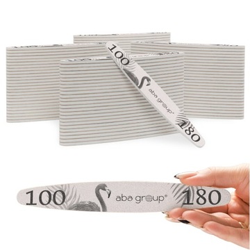 Aba Group Pilnik Elipsa 100/180 Slim Zestaw 100szt