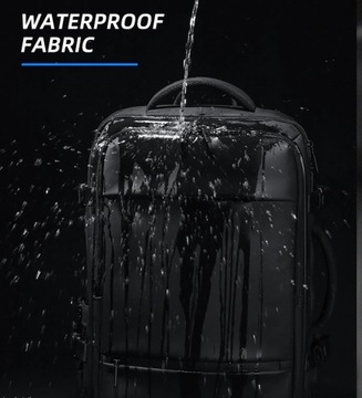 Рюкзак для ноутбука 17,3 FRN5015 USB, ручная кладь, расширяемый и вместительный