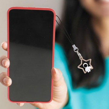 Подвесные украшения для телефона Розовый чехол для мобильного телефона