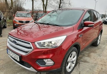 Ford Kuga II SUV Facelifting 2.0 TDCi 180KM 2018 Ford Kuga I Wlasciciel,Pelny Serwis,Cala Orygi...