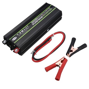 PRZETWORNICA 12V 220V 2000W CZYSTY SINUS