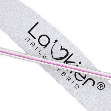 10 шт. Пилочка-лодочка La'kier 100 180 зебра для ногтей БЕЗОПАСНАЯ УПАКОВКА