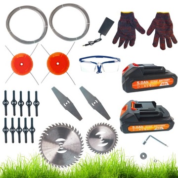 24 В 2xAKKU АККУМУЛЯТОР СТРИММЕР САДОВОЕ МАСЛО ТРАВЯНОЕ МАСЛО XXXL