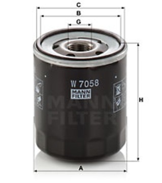 MANN-ФИЛЬТР W 7058