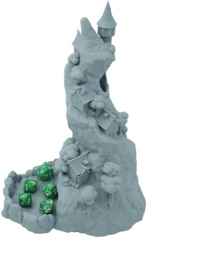 Башня для игры в кости в горном поселении - Башня для игры в кости Светло-серый