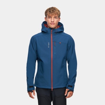 Kurtka męska softshell Alpinus ASO niebieska - FF1