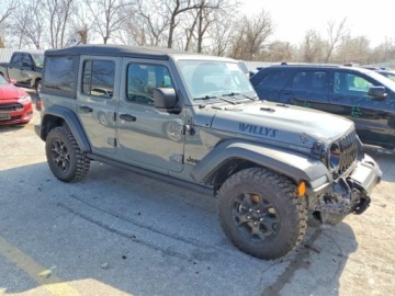 Jeep Wrangler IV 2022 Jeep Wrangler Unlimited Sport 2022 3.0 Diesel 260KM, zdjęcie 4