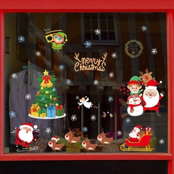 DA42 РОЖДЕСТВЕНСКОЕ УКРАШЕНИЕ ОКНА