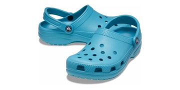 CROCS CLASSIC Klapki damskie niebieskie 36,5