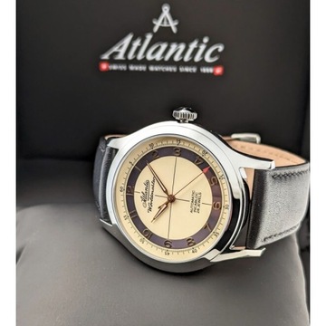 ZEGAREK + grawer Męski ATLANTIC WORLDMASTER THE ORIGINAL 53754.41.93RB