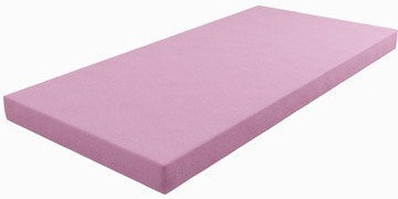 Luksusowe Prześcieradło Bawełniane Jersey 140x70 - Fioletowe PREMIUM