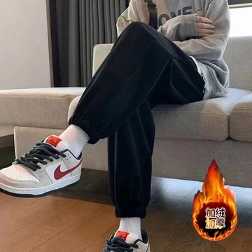 Women Thicken Cotton Sweatpants Autumn Winter Elas