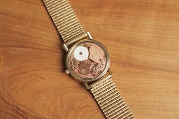 złota Omega Geneve - złoto 14k - idealny stan - 1972 rok