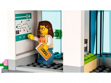 LEGO City 60335 Железнодорожный вокзал