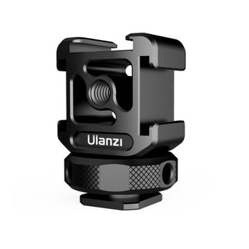 Uchwyt Szyna 3x Sanki ISO 1/4'' na Mikrofon Lampę do Aparatu Ulanzi PT-12