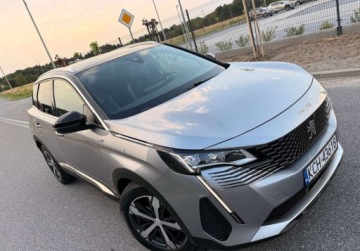 Peugeot 3008 II Crossover Facelifting  1.6 PureTech 180KM 2021 Peugeot 3008 GT 1.6i 180Ps AutoMat8Biegow Kamery360 Bezwypadkowy UNIKAT, zdjęcie 3