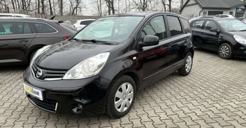 Nissan Note I Mikrovan 1.4 i 16V 88KM 2010 Nissan Note 1,4i Zarejestrowany Navi Kamera