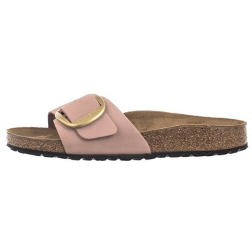 Buty Damskie Klapki Birkenstock Madrid Big Buckle Soft Pink 1027056