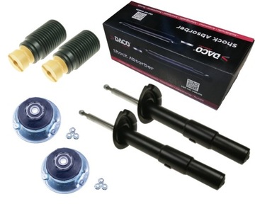 DACO 2x amortyzatory poduszki osłony BMW 5 E60 E61przod