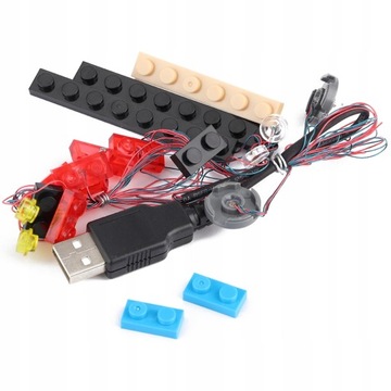 Блоки Модель Игрушка Аксессуары для светодиодного освещения