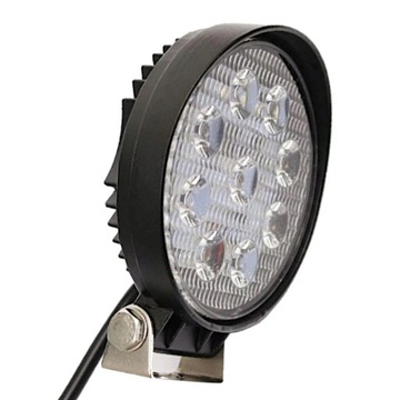 LAMPA 16 LED HALOGEN ROBOCZA 9 LED 27W 12-24V