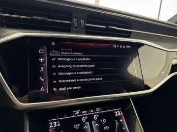 Audi A6 C8 Limousine Plug-In 2.0 55 TFSI e 367KM 2022 Audi A6 Limousine 55 TFSI e PHEV Quattro S Line Kamera cofania CarPlayAn, zdjęcie 34