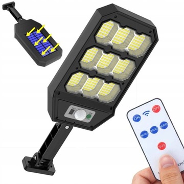 LAMPA SOLARNA ULICZNA LATARNIA 279 LED COB PILOT