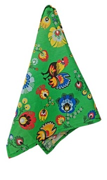 ŚCIERECZKA ŚCIERKA KUCHENNA BAWEŁNA WZORY FOLK