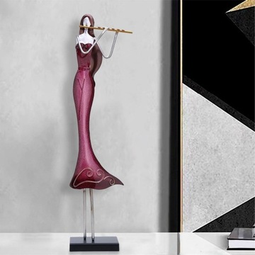 Фигурка феи, металлическая крашеная статуэтка Вариант2