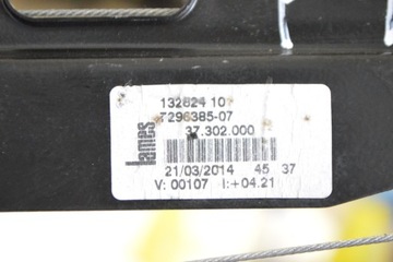 BMW 2 F45 218D 2014 LHD ZADNÍ LEVÉ DVEŘE ZVEDÁK OKNO 7296385