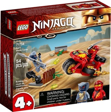 NOWE LEGO NINJAGO 71734 MOTOCYKL KAIA