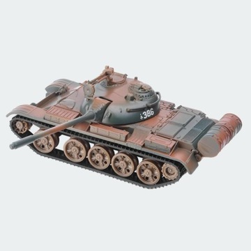 3D модель российского танка из сплава Gamchiano в масштабе 1/43