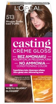 Loreal Casting farba do włosów 513 Mroźna Trufla