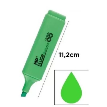 Zakreślacz marker MpFluor neonowy zielony