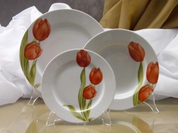 088 BULIONÓWKA 350 SPODEK 16 Tulipan ASTRA PORCELANA CHODZIEŻ MALCER 12/24