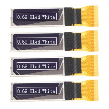 4X OLED IPS-ДИСПЛЕЙ 0,69 ДЮЙМА, 96X16 SPI, 14-КОНТАКТНЫЙ