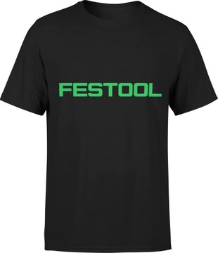 FESTOOL FESTOL KOSZULKA MĘSKA BUDOWA T-SHIRT ROZ L MĘSKI TSHIRT Z NADRUKIEM