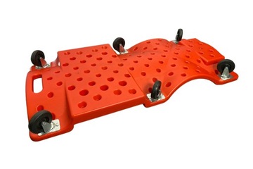 СТУЛ ДЛЯ МАСТЕРСКОЙ, ЛЕЖАЩАЯ ТЕЛЕЖКА, 6 КОЛЕС НА ПОДШИПНИКАХ, 150 кг, СТУЛ-СКАМЬЯ