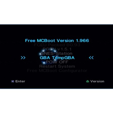 Карта памяти PS2 64 МБ Бесплатная MCBoot 1.966 FMCB
