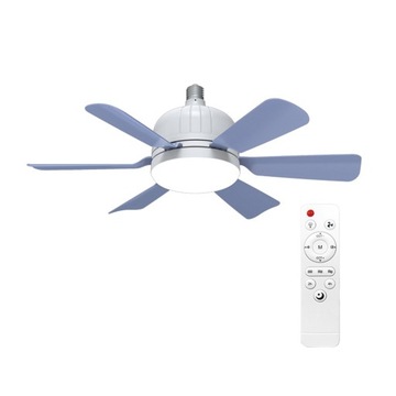 Ceiling Fan Light with Remote Control Ultra-Quiet Motor 3