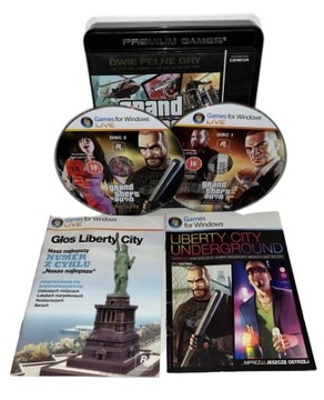 GRAND THEFT AUTO EPISODES FROM LIBERTY CITY BOX