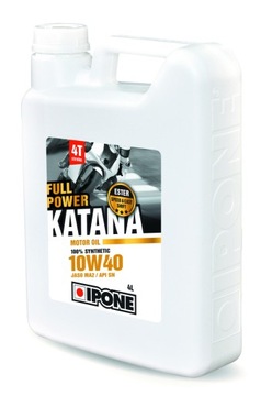 IPONE FULL POWER KATANA 10W40 OLEJ 4T 100% SYN 4L