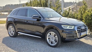 Audi Q5 II SUV 2.0 40 TDI 190KM 2020 Audi Q5 2,0 TDI 190 KM, 171 Tys.km, Automat, Quattro, I Wlasciciel, Vat 23, zdjęcie 2