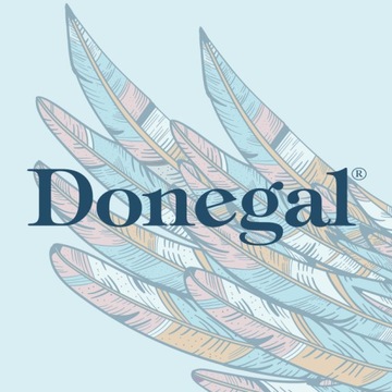 Расческа для растушевки Donegal, белая TIMING